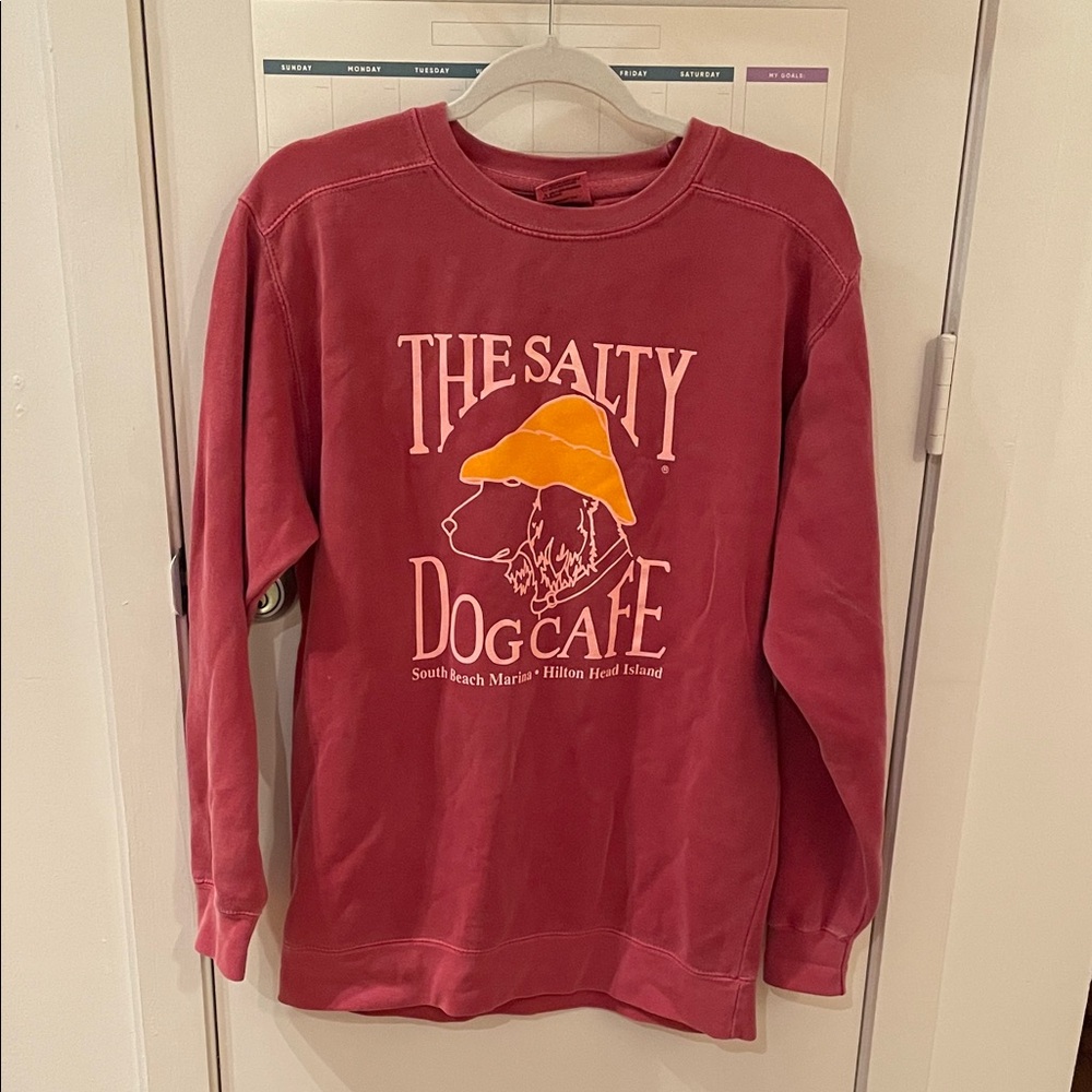 Red The Salty Dog Cafe Sweatshirt
